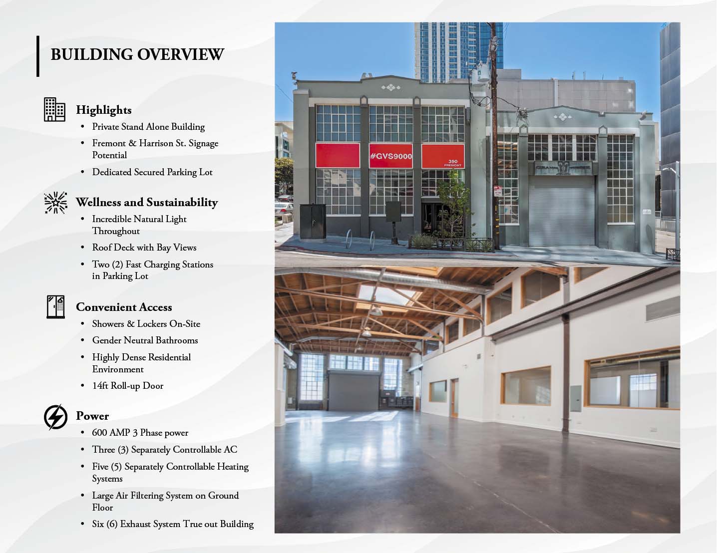 Lobby Area at 390 Fremont