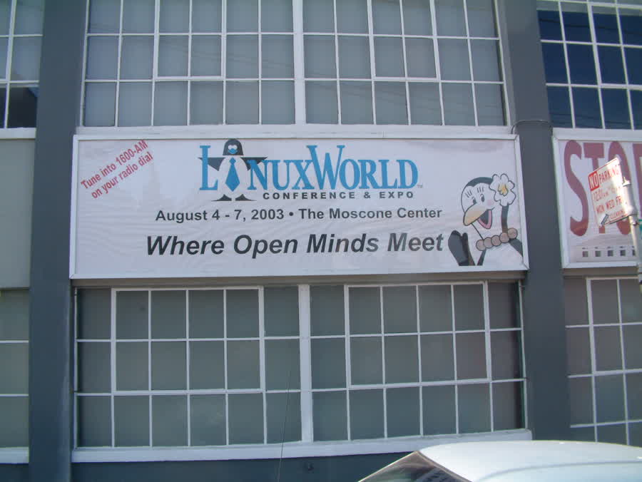 LinuxWorld 2003 at 390 Fremont