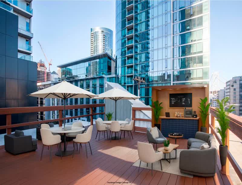 Rooftop deck concept