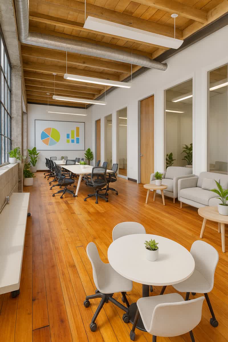 2nd floor lounge + boardroom